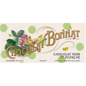 CHOCOLAT BONNAT NOIR PISTACHE
