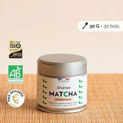 MATCHA NISHIO BIO GRADE CEREMONIE ANATAE 30Gr