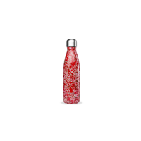 GOURDE ISOTHERME QWETCH FLEURS CERISIER