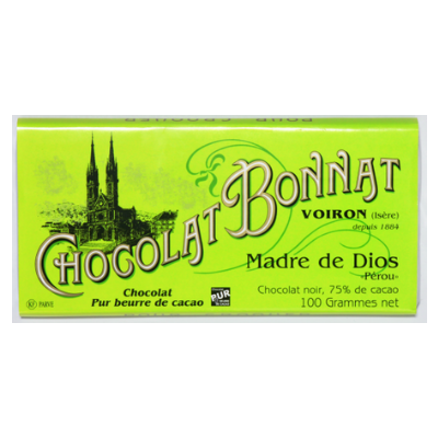 CHOCOLAT BONNAT NOIR MADRE DE DIOS