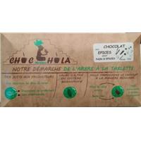 TABLETTE CHOC-HOLA NOIX COCO BIO 64%