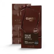CHOCOLAT CLUIZEL NOIR 72% PRALINÉ INTENSE