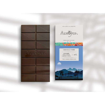 ACOYER CHOCOLAT NOIR 70% COLOMBIE