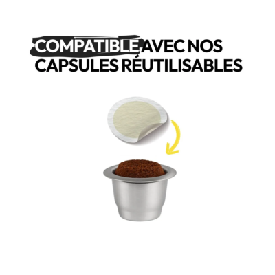 CAPSME OPERCULES POUR CAPSULES COMPATIBLES NESPRESSO